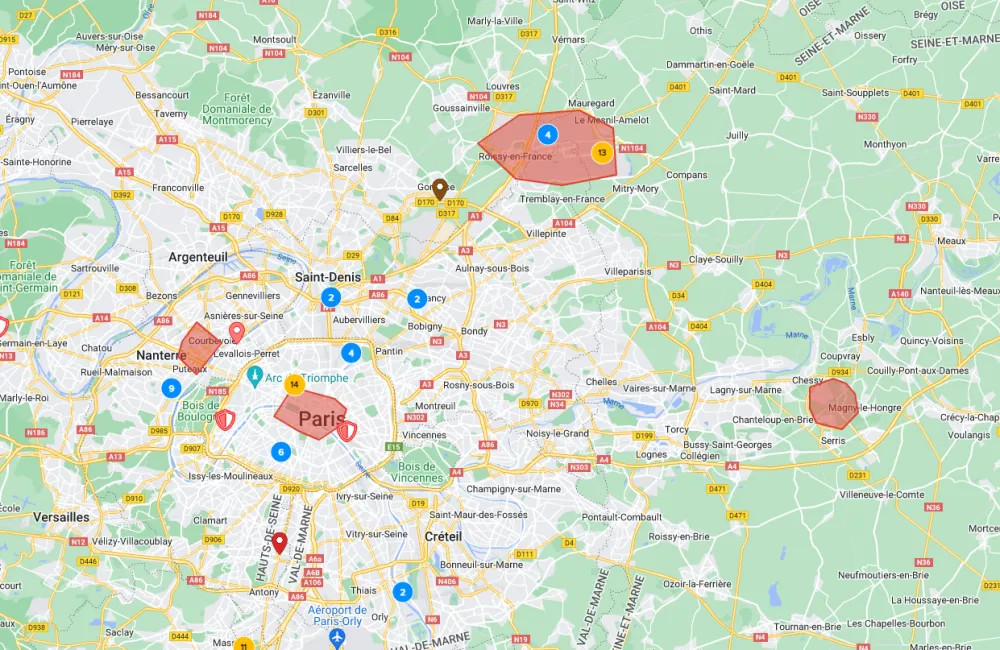 Paris Geo-fence