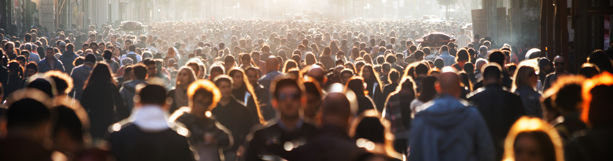 Large group of people outdoors