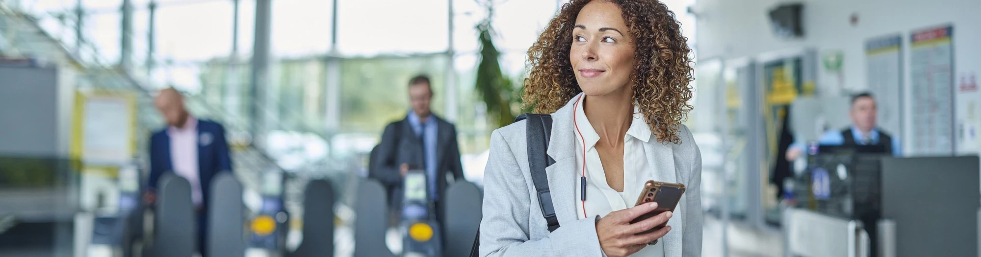 Female Business Traveller