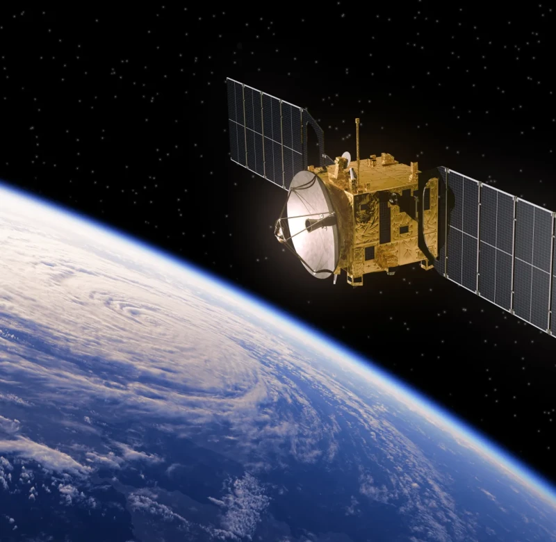 Satellite Orbiting Earth