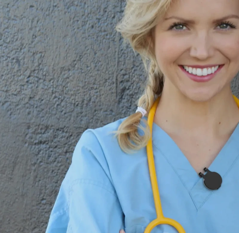Vismo black Alert 2 on nurse
