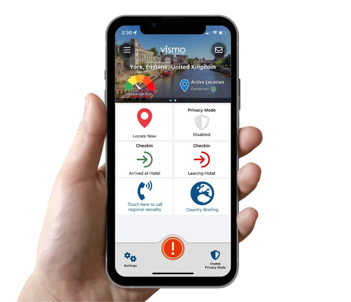 Vismo Locate & Protecr App