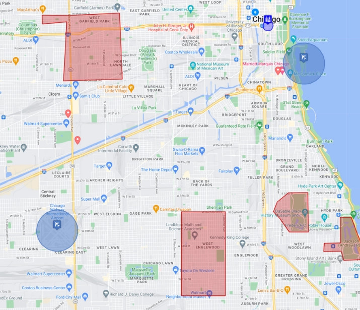 Geo-Fences in Chicago