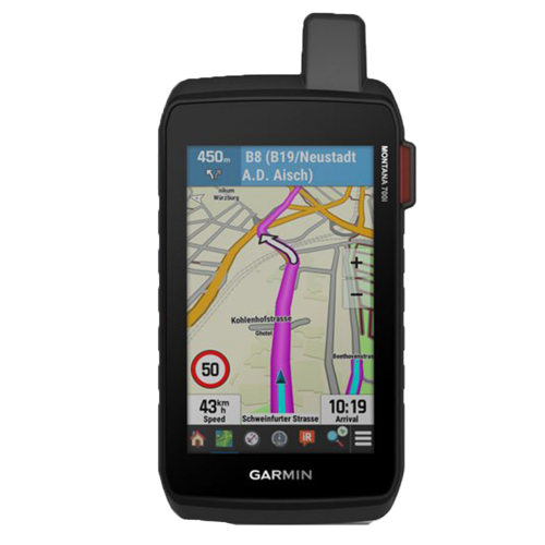Garmin Montana 700i - no background