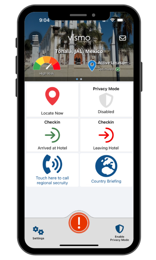 Vismo Locate & Protect App in Mexico